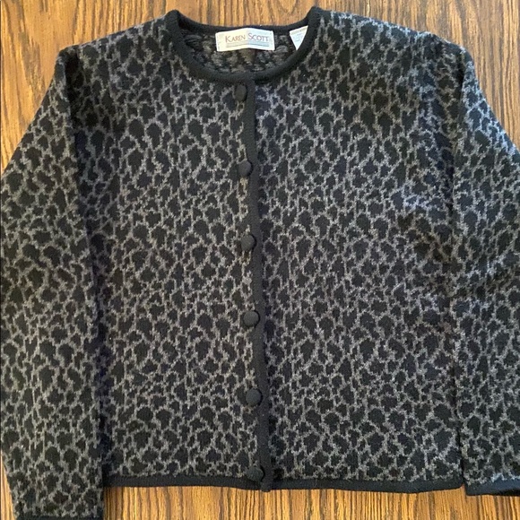 Wool Blend Karen Scott Sweater - Picture 2 of 4